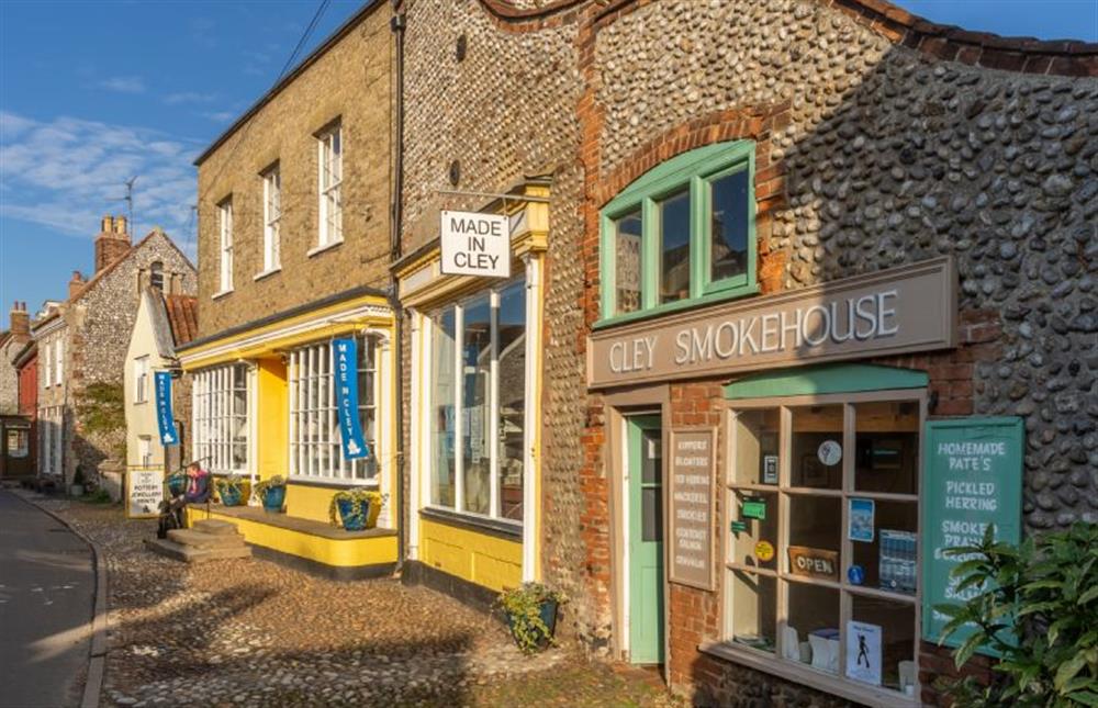 Cley-next-the-Sea is a pretty village with a landmark windmill, art galleries, a fabulous deli and a tea room or two