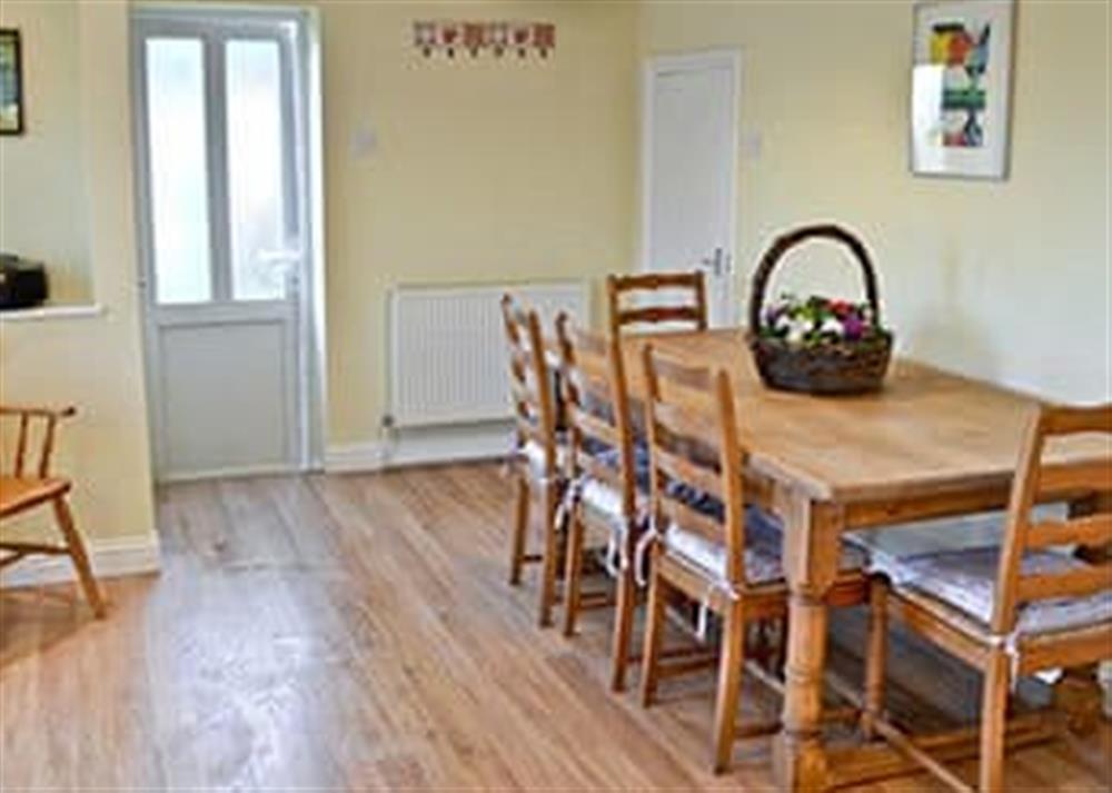Dining Area at Heather Cottage in Thorpe Market, Norfolk., Great Britain