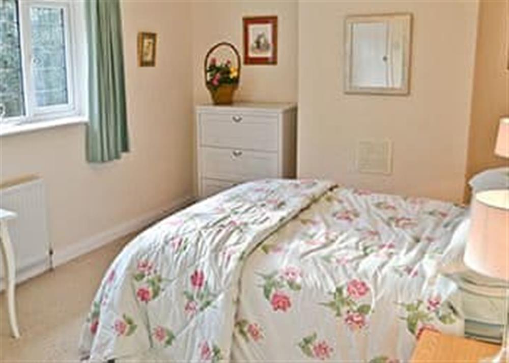 Double bedroom at Heather Cottage in Thorpe Market, Norfolk., Great Britain