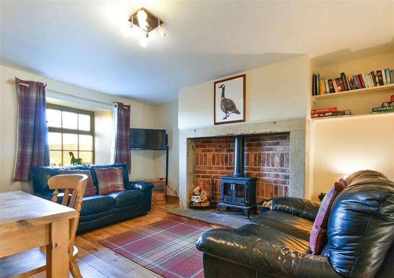 The living area at Heather Cottages - Brent Goose, Bamburgh
