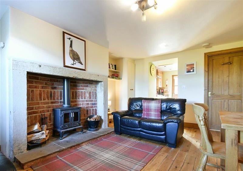 This is the living room at Heather Cottages - Brent Goose, Bamburgh