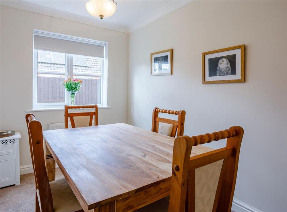 Dining room at Heather Haven in Long Sutton, Lincolnshire