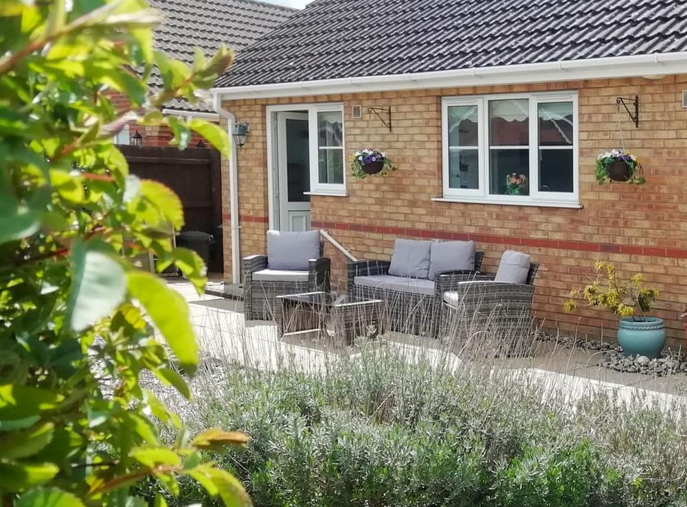 Outdoor area at Heather Haven in Long Sutton, Lincolnshire