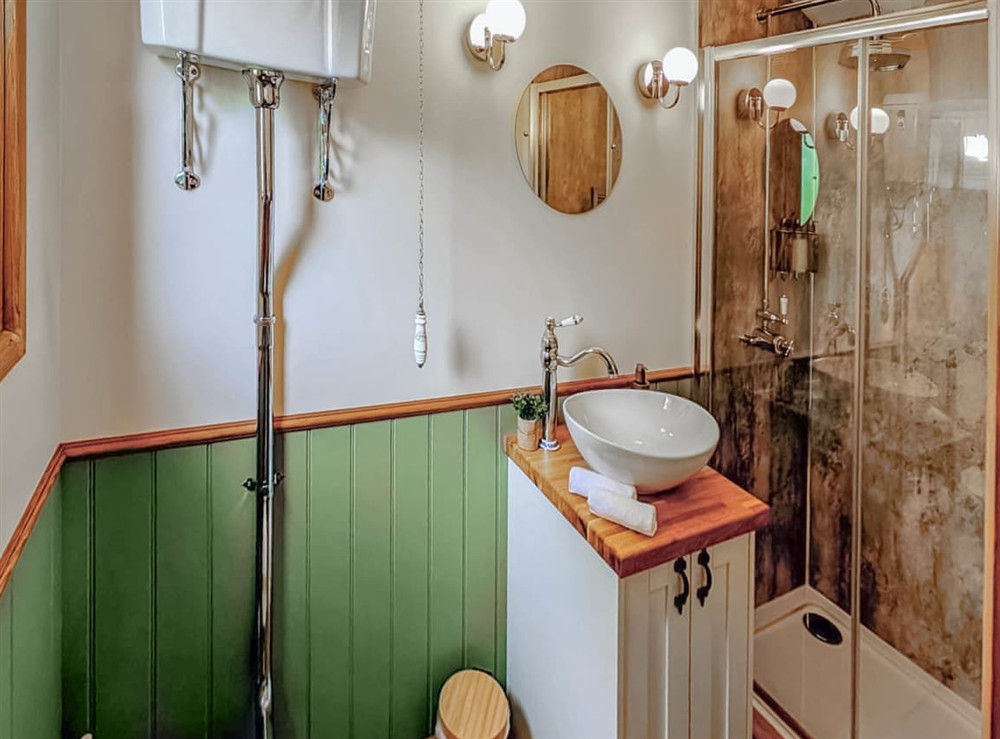 Bathroom at Heather in Sorn, near Ayr, Ayrshire