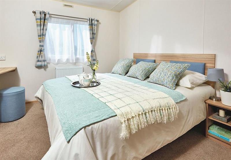 Bedroom in a Superior 2 at Heather View Leisure Park in Stanhope, Co Durham