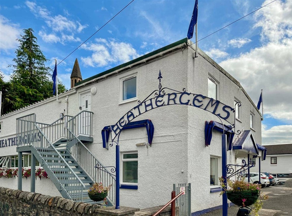 Exterior at Heathergems Apartment in Pitlochry, Perthshire