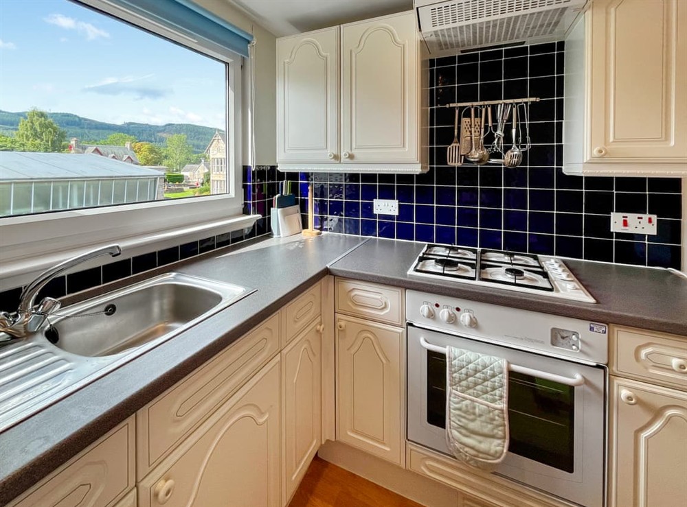 Kitchen (photo 2) at Heathergems Apartment in Pitlochry, Perthshire