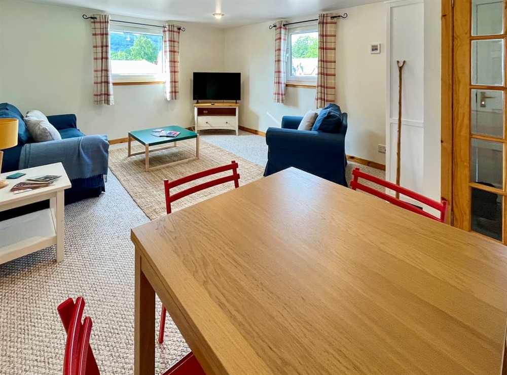 Living area (photo 3) at Heathergems Apartment in Pitlochry, Perthshire
