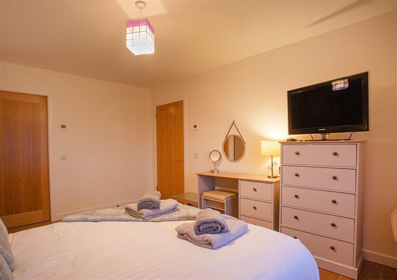 This is a bedroom at Heatherlea, Carinish near Lochmaddy