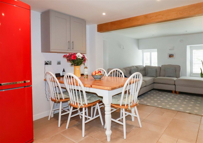 This is the kitchen at Heatherlea Cottage, Polgooth