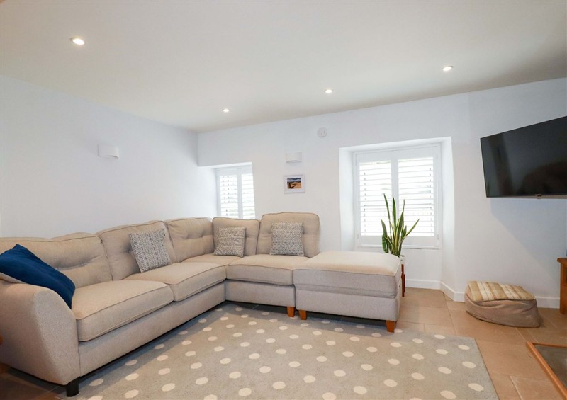 This is the living room at Heatherlea Cottage, Polgooth
