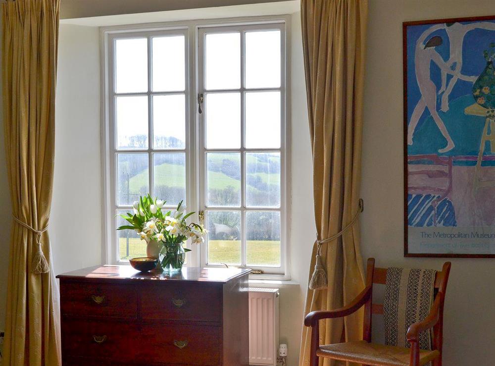 Double bedroom at Heathfield Down Farmhouse in Modbury, S. Devon., Great Britain