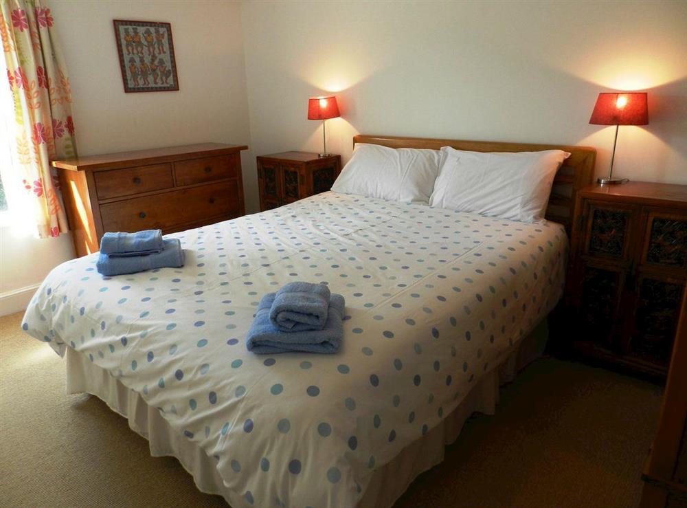 Double bedroom at Heathfield House in Brodick, Isle of Arran, Scotland