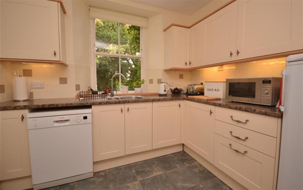 The kitchen at Heathfield in Thurlestone