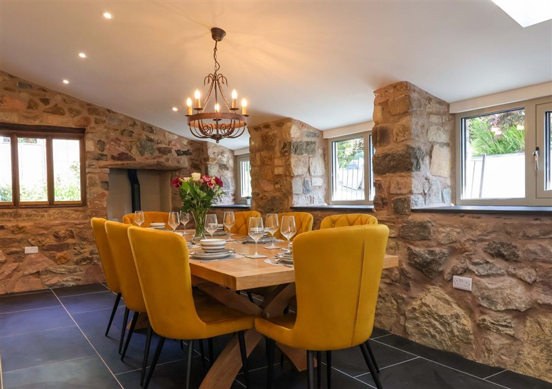 The dining area at Heathmoor, Horrabridge