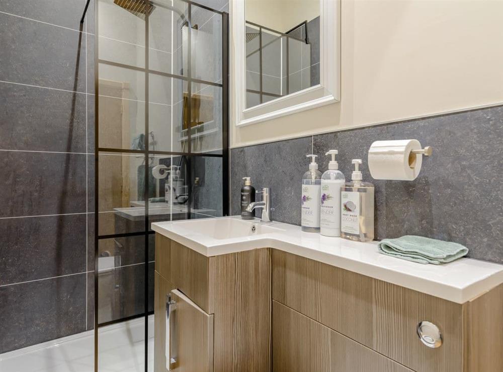 Shower room at Studio Apartment Three, 