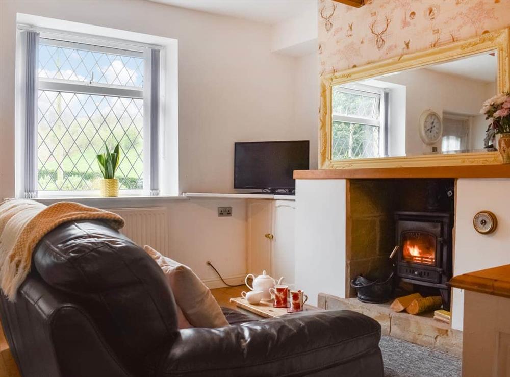 Living area at Hebble Row  Cottage in Oakworth, West Yorkshire