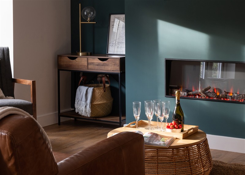 Enjoy the living room at Hebog, Beddgelert