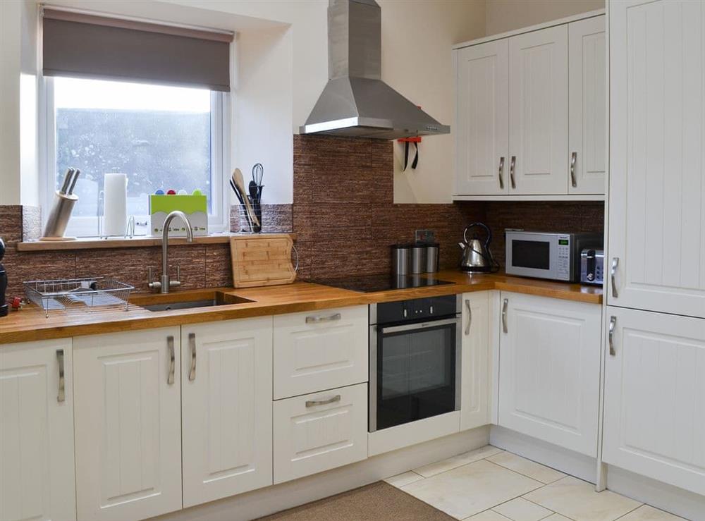 Well appointed and presented kitchen at Heckley Stable Cottage, 