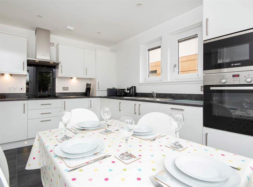Kitchen/diner at Hedgefield Apartment No41 in Inverness, Inverness-Shire