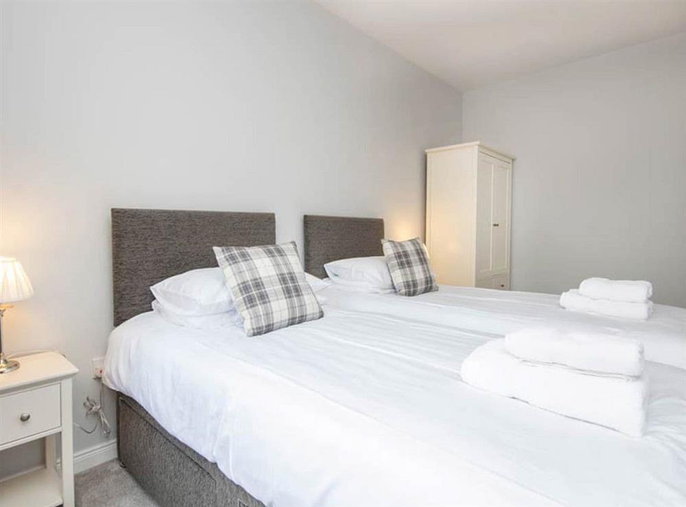 Twin bedroom at Hedgefield Apartment No41 in Inverness, Inverness-Shire