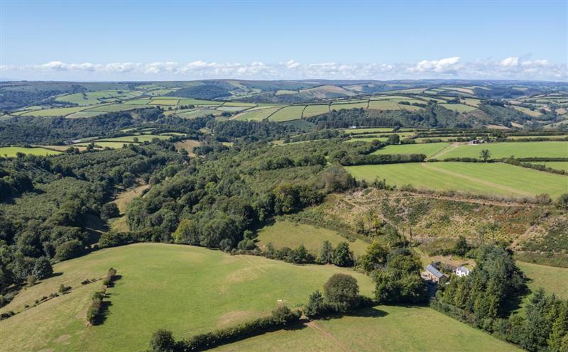 The area around Hedgehog Cottage