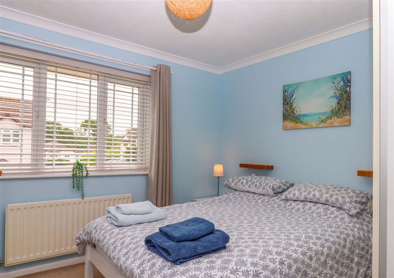 One of the 2 bedrooms at Hedgehogs, Barnstaple