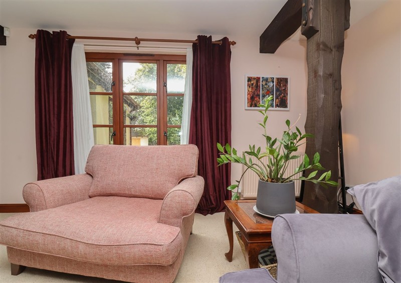 The living area at Hedgerose, Goodleigh near Barnstaple