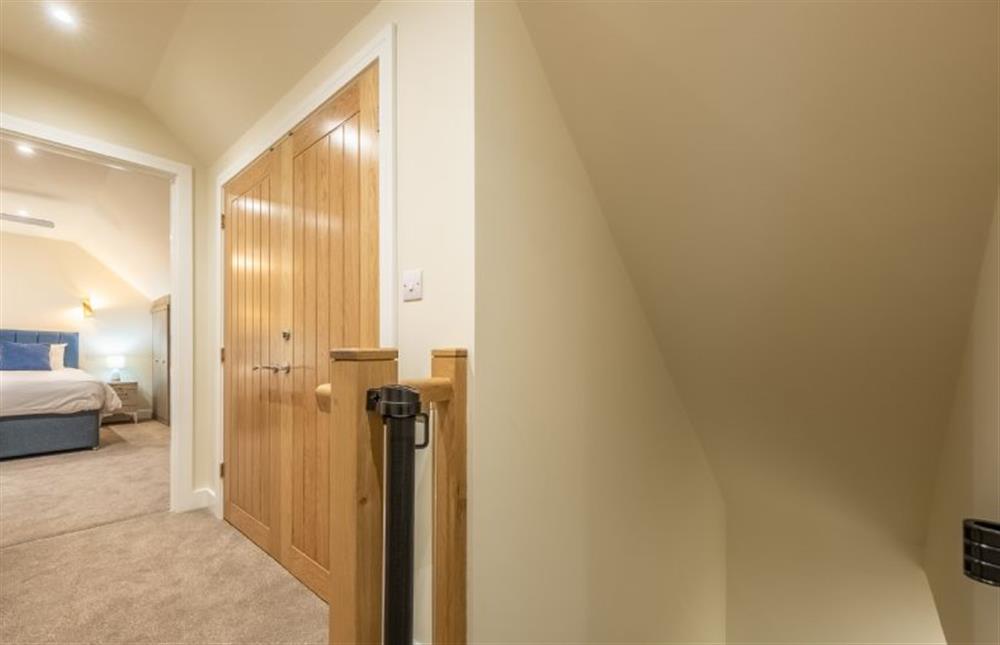 Landing to bedroom three at Hedgerows, Burnham Market near Kings Lynn