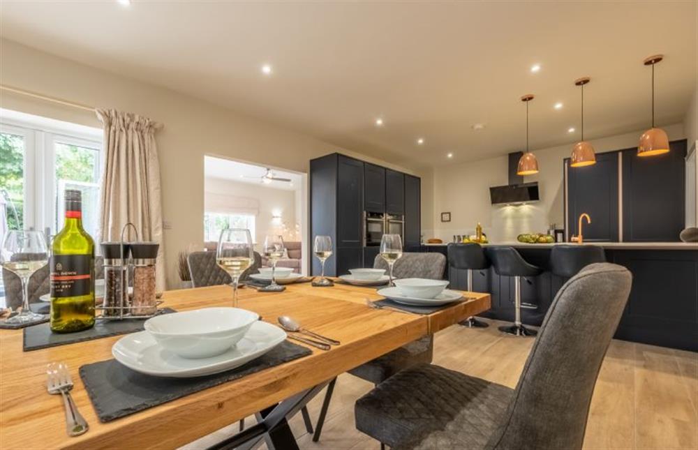 Looking towards the kitchen at Hedgerows, Burnham Market near Kings Lynn