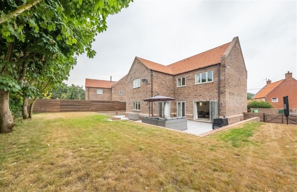 The garden at Hedgerows at Hedgerows, Burnham Market near Kings Lynn