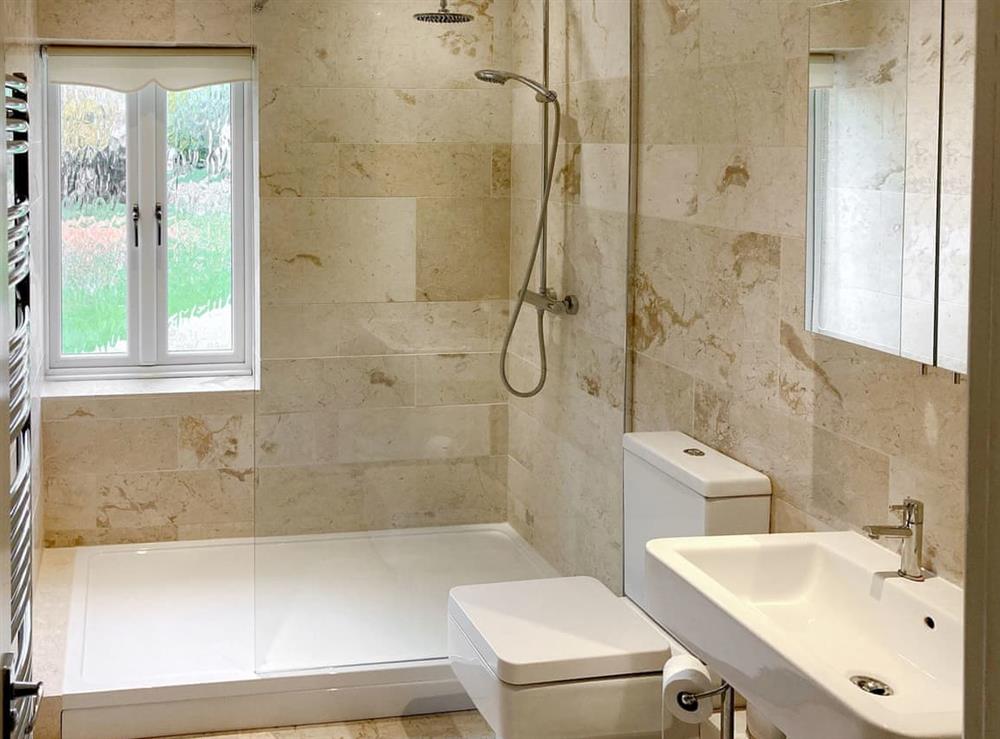Shower room at Hedgeways in Fordham, Cambridgeshire