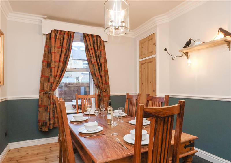 Dining room at Hedwig House, Alnwick