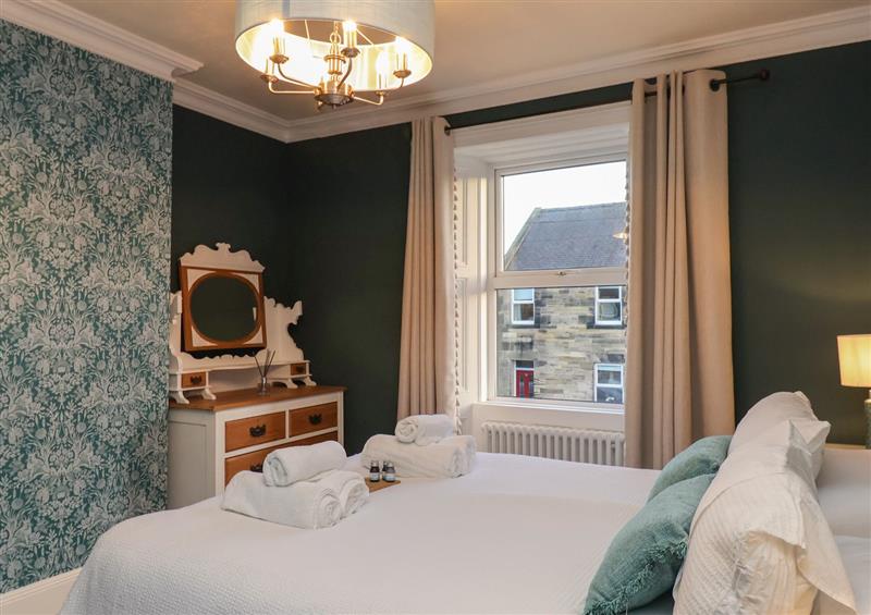One of the bedrooms at Hedwig House, Alnwick