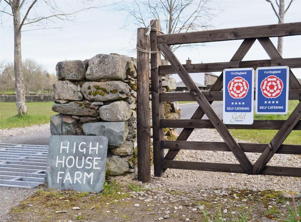 Entrance to property at Heft at High House Farm in Watermillock, near Ullswater, Cumbria