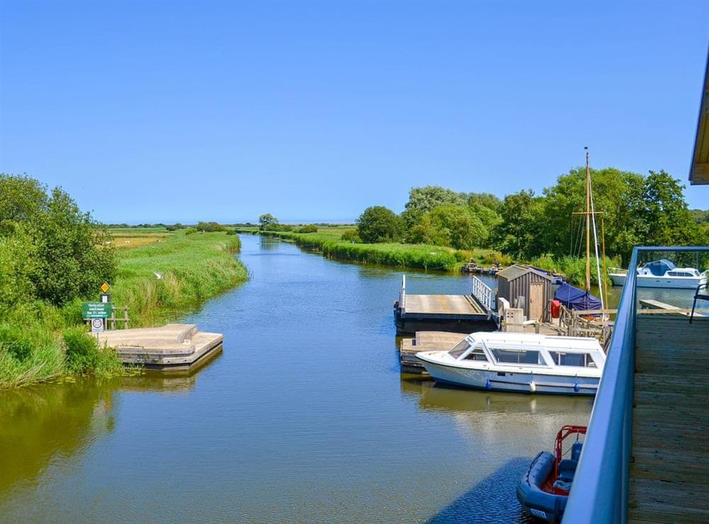 Wonderful views from the blacony at Heigham View in Martham, Norfolk., Great Britain