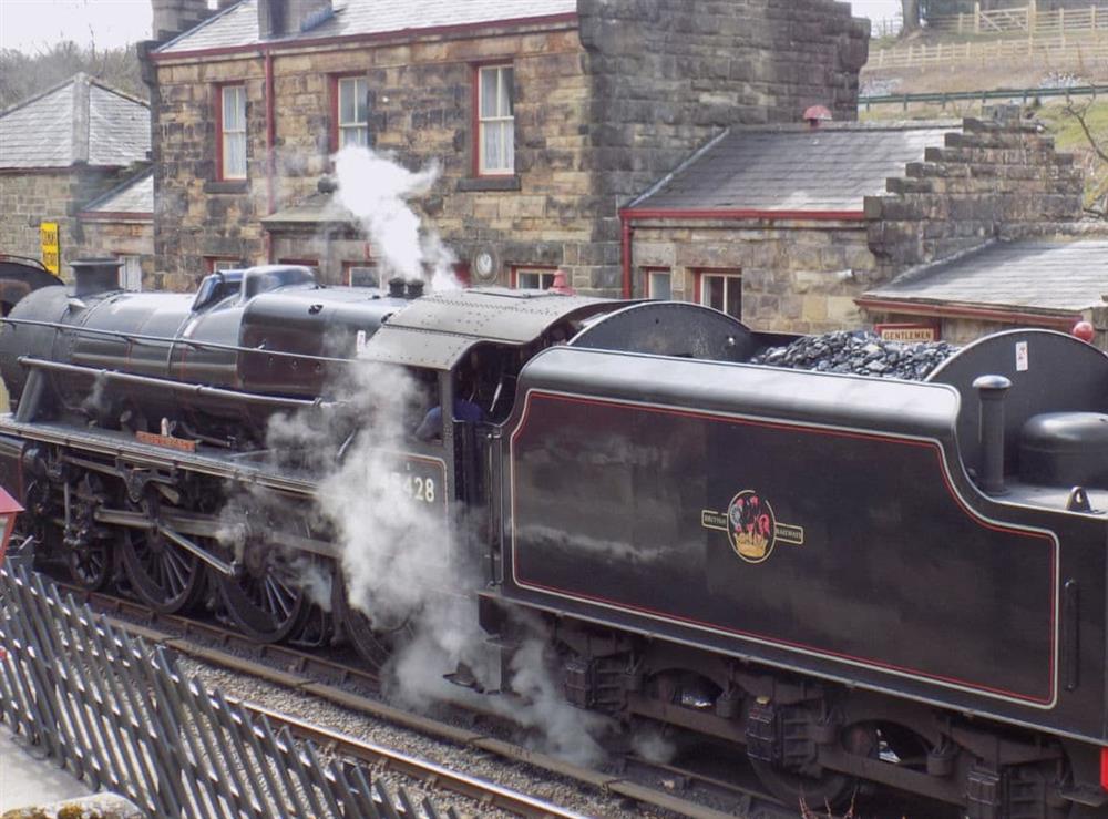 Goathland Station at Helena in Whitby, North Yorkshire