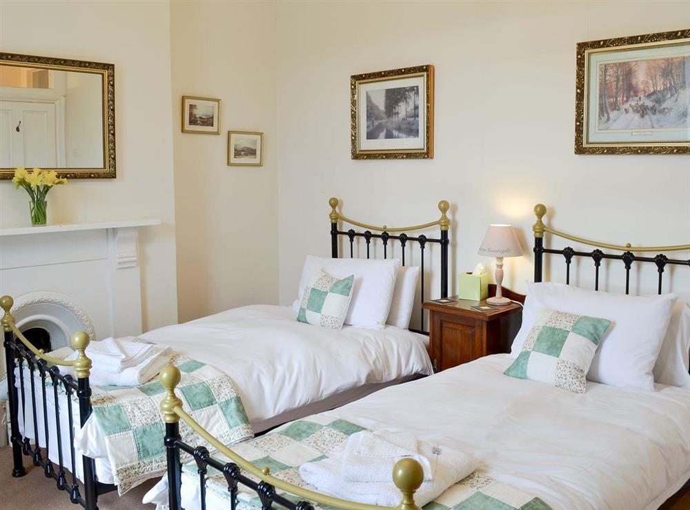 Twin bedroom at Helena in Whitby, North Yorkshire