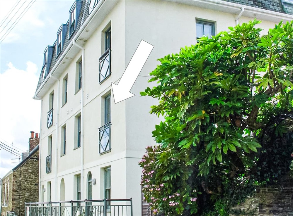 Exterior at Helm in St Mawes, Cornwall