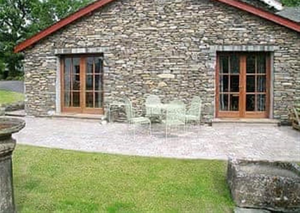 Sitting-out-area at Helm View in Windermere, Lake District., Cumbria