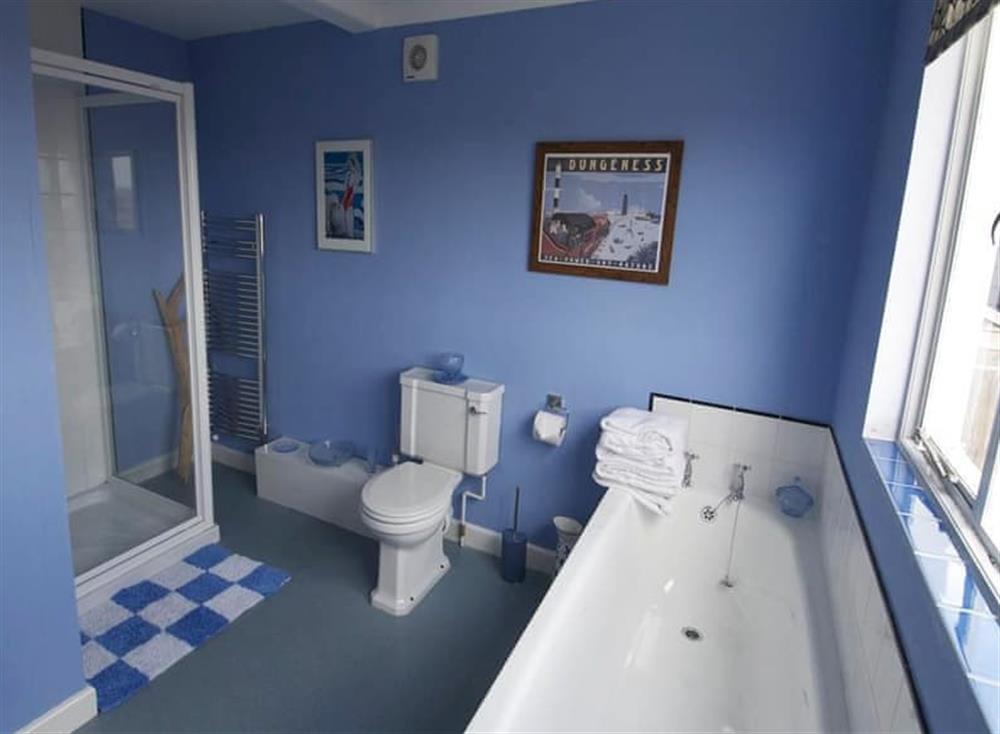 Bathroom at Helvetia in Dungeness, Kent