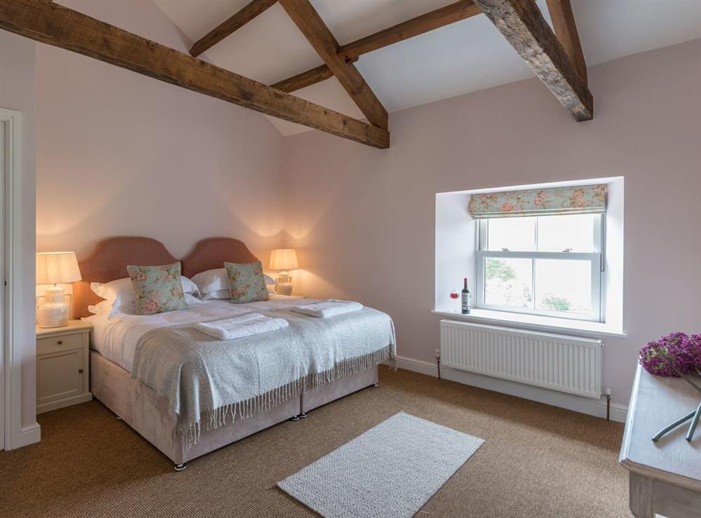 Double bedroom at Helwith Cottage in Helwith, near Marske, Yorkshire, North Yorkshire