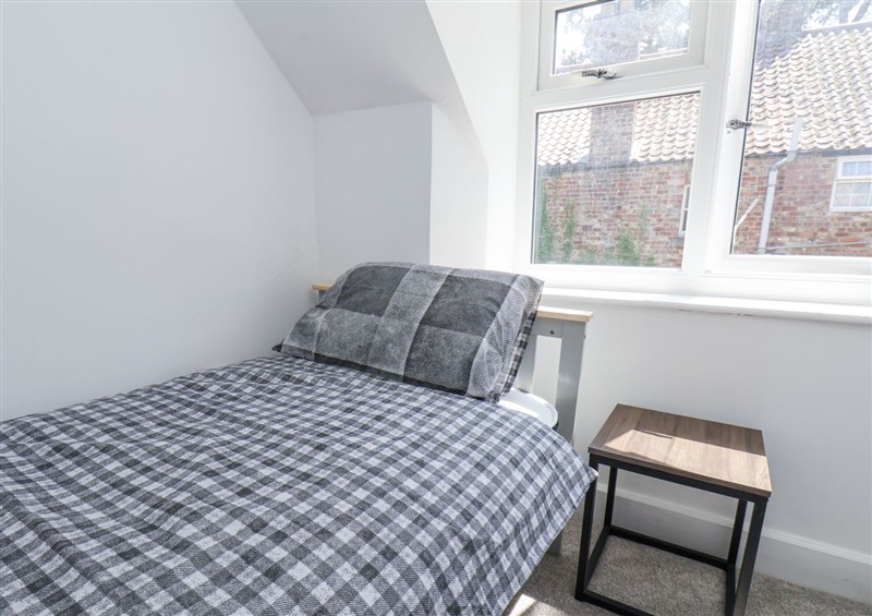 One of the bedrooms at Hemdin Cottage, Thornton Dale