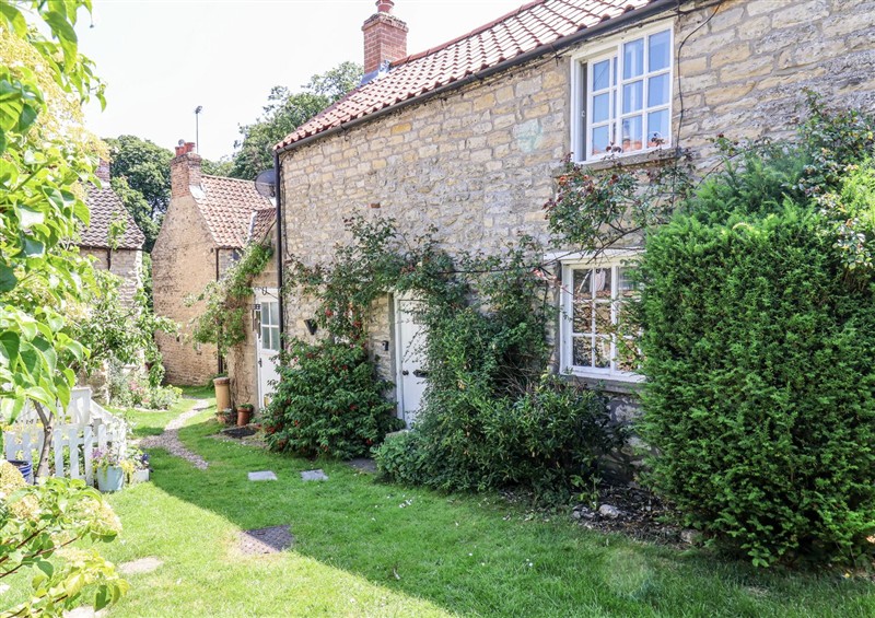 Outside Hemdin Cottage at Hemdin Cottage, Thornton Dale