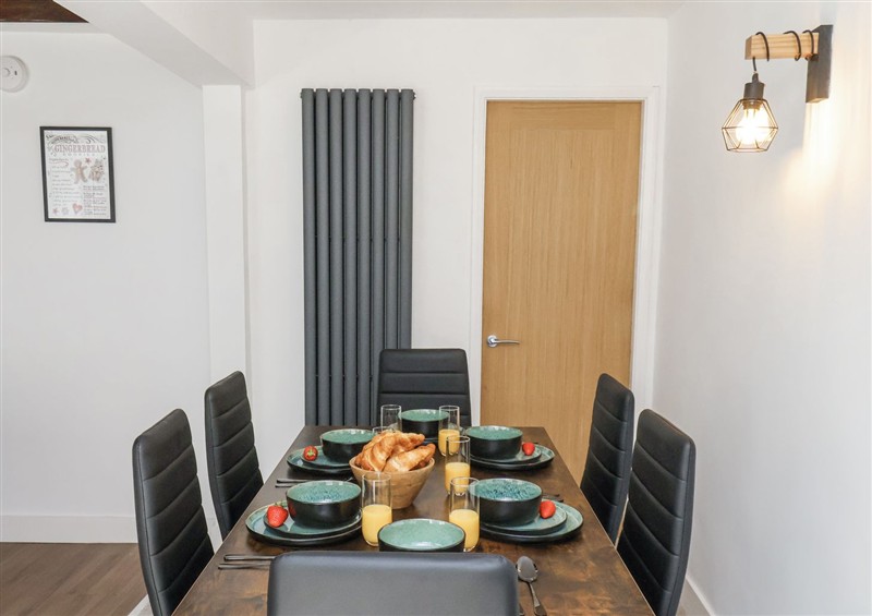The dining room at Hemdin Cottage, Thornton Dale