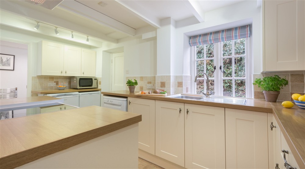 The kitchen (photo 2) at Hemmick Cottage in Cornwall,