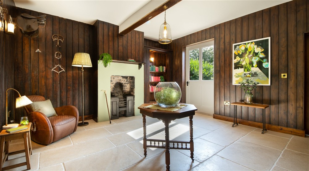 The hall and reading corner