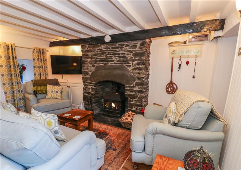 Enjoy the living room at Hen Bopty, Fairbourne