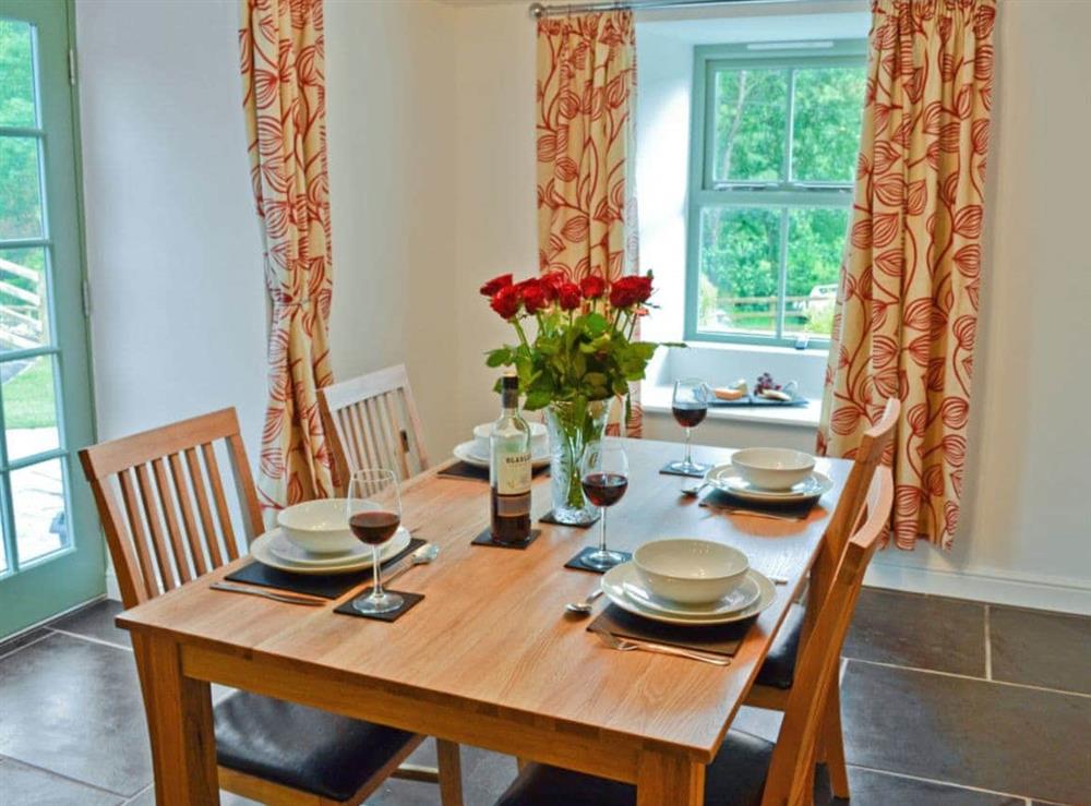 Dining room at Hen Dy in Eglwysbach, Nr. Conwy, Clwyd
