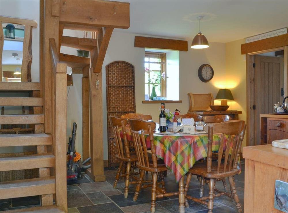 Delightful dining area at Hen Dy Goits in Bodorgan, Anglesey, Gwynedd